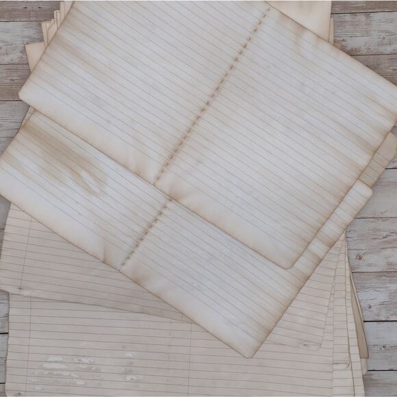 Dyed Paper Seconds: Imperfect Eco Dyed Paper Mix with Dictionary Prints - Picture 9 of 13